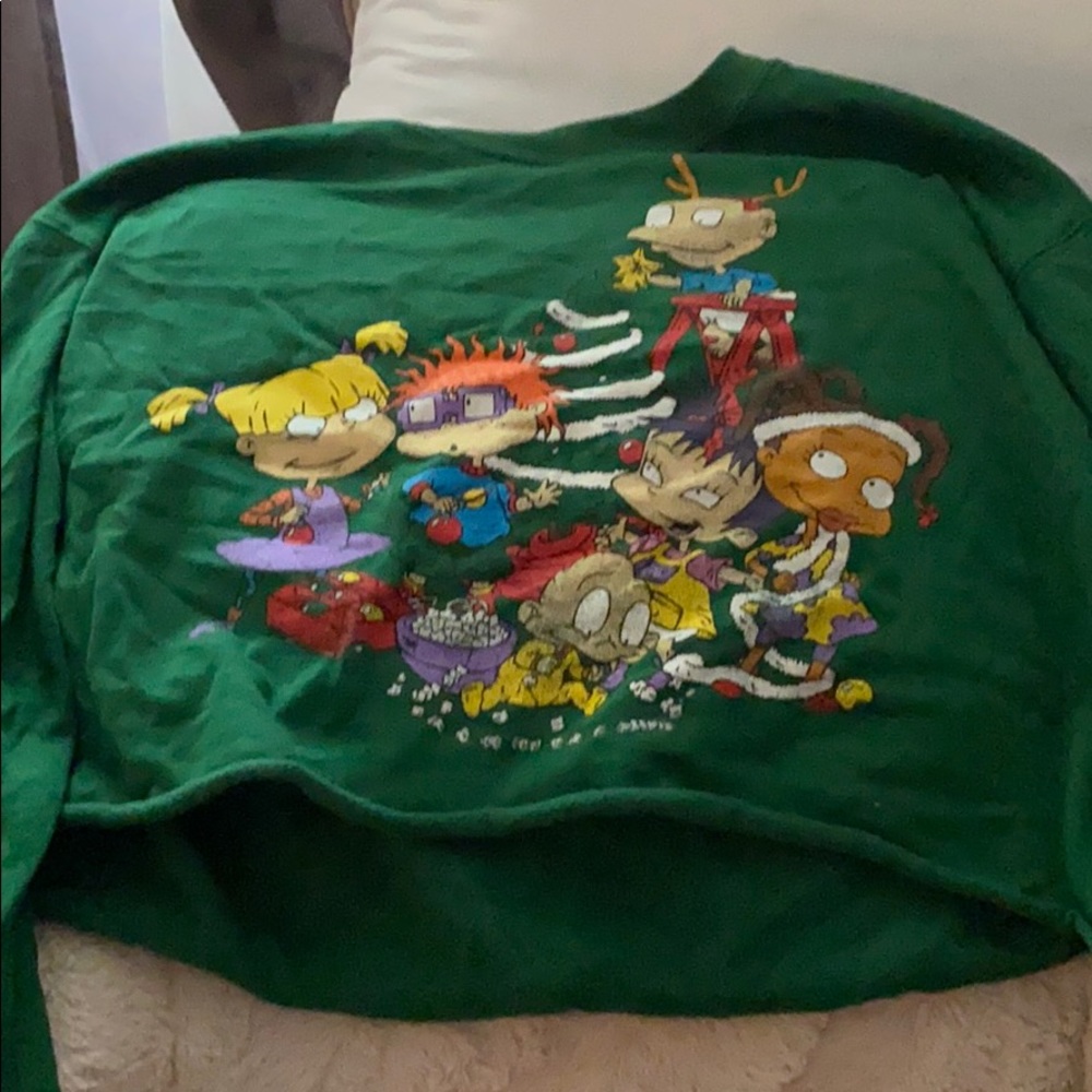 Rugrats cropped hoodie